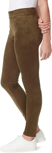 Vista 2 de Gloria Vanderbilt Pantalón ajustado Avery Ponte para mujer