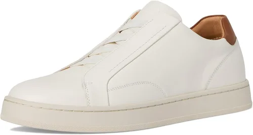 Vista 7 de Florsheim Monopoli - Zapatilla de Deporte Elástica con Cordón de Punta a Punta para Hombre Crema