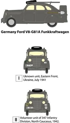 Vista 7 de Roden 818-1/35 - Ford V8-G81A Funkwagen, Maqueta de plástico