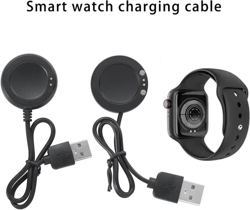 Vista 2 de Adaptador de corriente de carga USB adecuado para X9A X16 W6 Cable de carga rápida Estación de reloj inteligente fácil de llevar