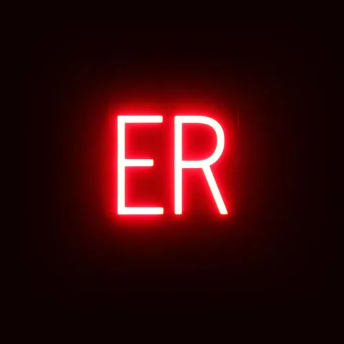 Vista 36 de SpellBrite LED Neon ER Sign for Business - Blue, 9" x 6" Azul