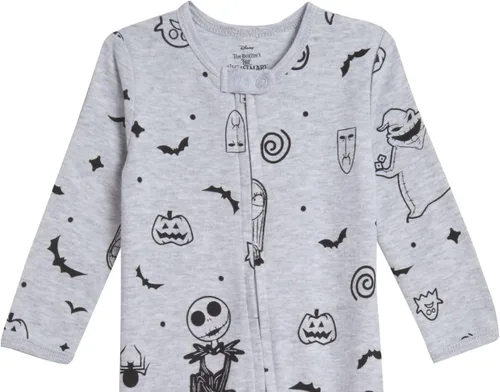 Vista 8 de Disney Nightmare Before Christmas Jack Skellington - Paquete de 2 overoles con pies