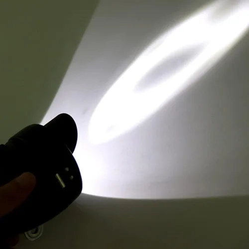 Vista 5 de Luz delantera de bicicleta LED vintage 1LED faro trasero de bicicleta súper brillante de alto lúmenes galvanizado tratamiento de superficie