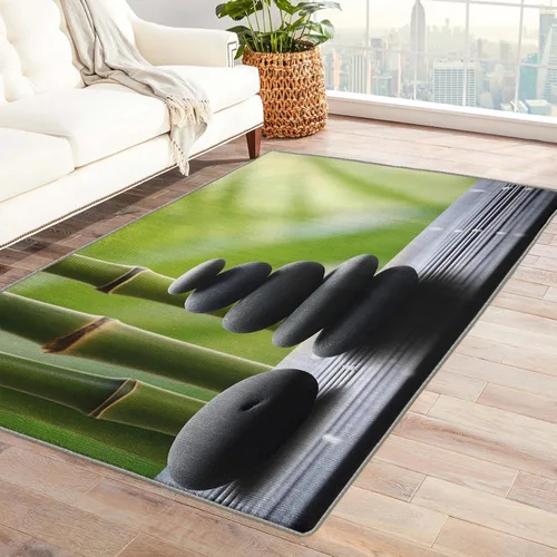 Vista 9 de Alfombra óptica visual de ilusión de vórtice 3D, alfombra de 2 x 3, alfombras lavables para entrada, sala de estar, dormitorio, alfombra de área