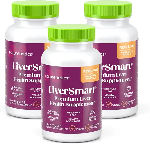 Vista 7 de LiverSmart, Cardo de leche europeo más 5 ingredientes adicionales que ayudan al hígado, Contiene 6 isómeros de silimarina, Probado
