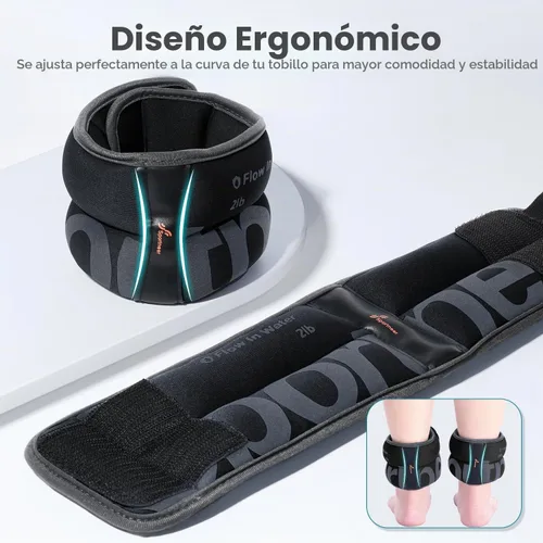 Vista 2 de Sportneer Ankle Weights for Men Women Strength Training