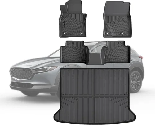 Vista 43 de Revestimientos de suelo para Acura ADX y Honda HR-V 2023-2026 TPE 2023-2026 TPE protección para todo tipo de clima, tapetes de primera y 2ª fila