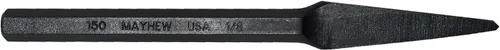 Vista 6 de Mayhew Tools 10405 - Cincel para cabo, 1/2", acabado de óxido negro