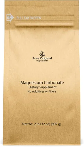 Vista 9 de Pure Original Ingredients Carbonato de magnesio (1 lb) Suplemento de magnesio, sin OMG, multiusos