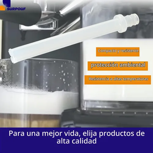 Vista 4 de 162416-000-000 Tubo de Silicona Compatible con Mr.Coffee BVMC-ECMP1000 Espresso Maker