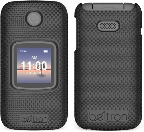 Vista 7 de Funda con clip para cinturón para Alcatel Smartflip/Alcatel Go Flip 3, funda protectora a presión con clip giratorio para cinturón combo