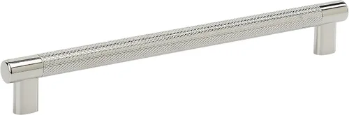 Vista 13 de Amerock Tirador de gabinete de cocina Bronce ennegrecido 8 pulgadas (203 mm) de centro a centro Bronx paquete de 1 unidad Herrajes