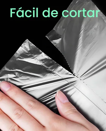 Vista 3 de Plástico transparente de 10 x 15 pulgadas – 350 bolsas para productos, reutilizables, lavables, frescuras, desechables, rollo continuo, fácil
