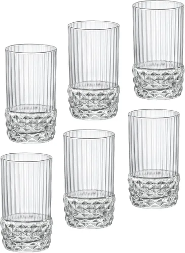 Vista 14 de Bormioli Rocco America '20s Copas Pequeñas de Martini de 5.25 oz, Transparentes, Juego de 4