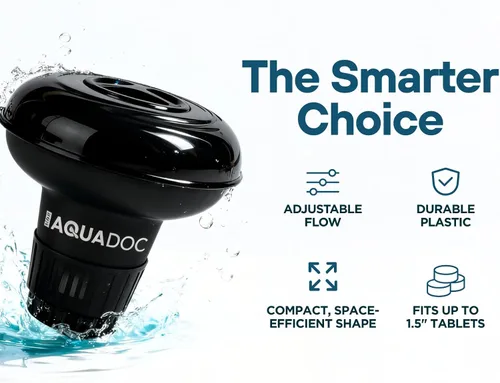 Vista 7 de MAV AquaDoc Flotador de tabletas de bromo y cloro para tabletas de 1.5 pulgadas para jacuzzis inflables