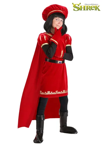 Vista 12 de Disfraz de Lord Farquaad de Shrek para Niños Multicolor