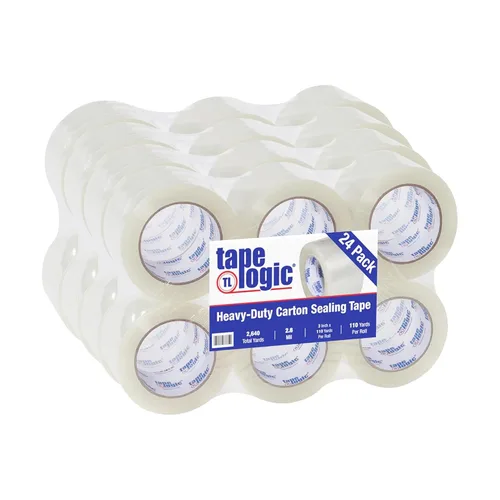 Vista 9 de Tape Logic Cinta de embalaje (6 rollos), 3" x 110 yardas - Fuerte recarga de cinta de embalaje para envío, mudanza, cumplimiento de pedidos