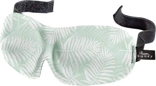 Vista 28 de Bucky 40 Blinks Máscara de Ojos Sin Presión para Viajes y Sueño, Blue Atlas, Talla Única