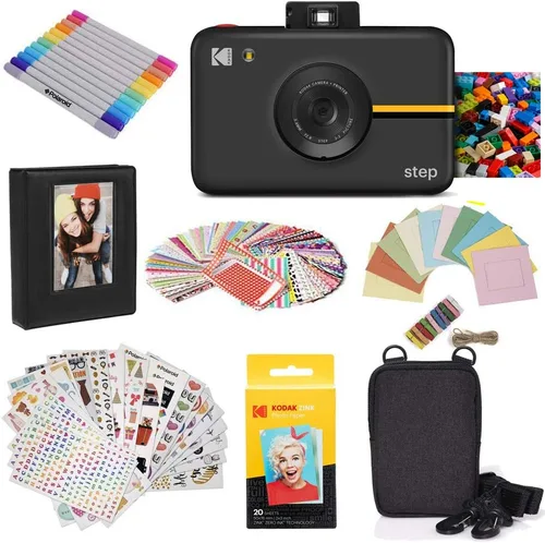 Vista 9 de Polaroid Snap Cámara digital instantánea con tecnología ZINK Zero Ink Printing