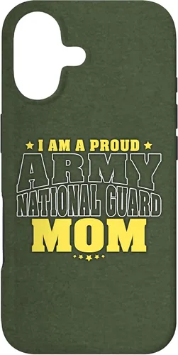 Vista 32 de iPhone 11 I Am A Orgulloso Ejército Nacional Mamá - Estuche Militar Madre
