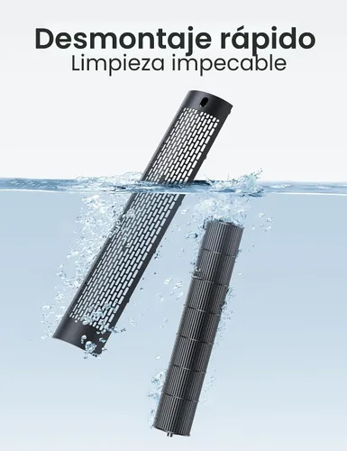 Vista 6 de Dreo - Ventilador de torre para dormitorio, DC actualizado de 9 velocidades 25dB ultrasilencioso, ventilador de piso, ventiladores oscilantes de 90°