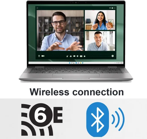 Vista 3 de Dell Latitude 3340 3000 2 en 1 FHD - Laptop empresarial con pantalla táctil FHD de 13 pulgadas (Intel 10-Core i5-1335U (> i7-1255U), 16GB DDR5