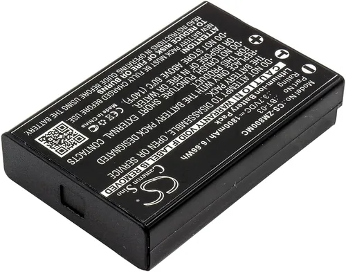Vista 2 de Batería de repuesto de 1800 mAh / 6.66 Wh para grabadora Zoom Q8 PN: Zoom BT-03