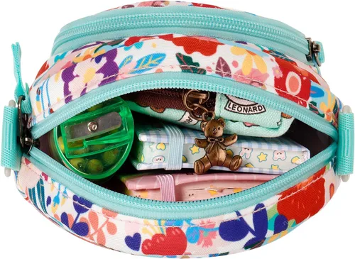 Vista 5 de Choco Mocha Bolso cruzado para niñas pequeñas de 4-6, 6-8, bolso cruzado para niños, bolso cruzado para niños de 2, 3, 4 años