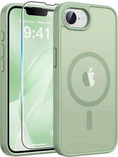 Vista 176 de FNTCASE for iPhone 17 Pro Case: Translucent Light Blue Slim Cases Compatible with MagSafe, Full Camera Protection & Tempered Glass Protector, 14FT