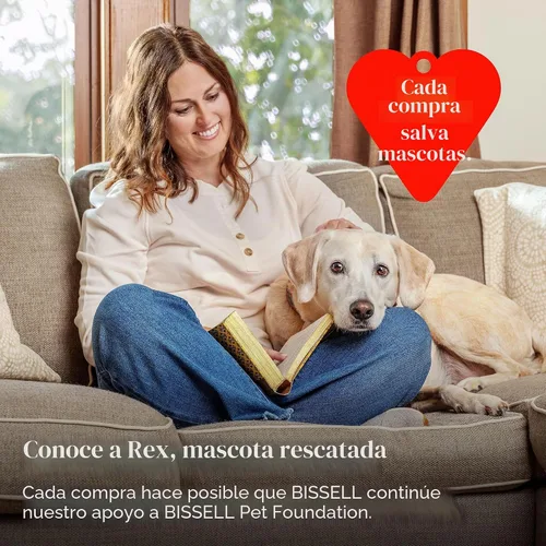 Vista 8 de Detergente Bissel, fórmula para limpiar manchas y olor de mascotas, 2