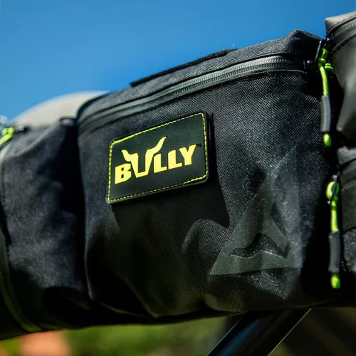 Vista 6 de Bully Organizador de jaula enrollable UTV, color negro, tamaño grande