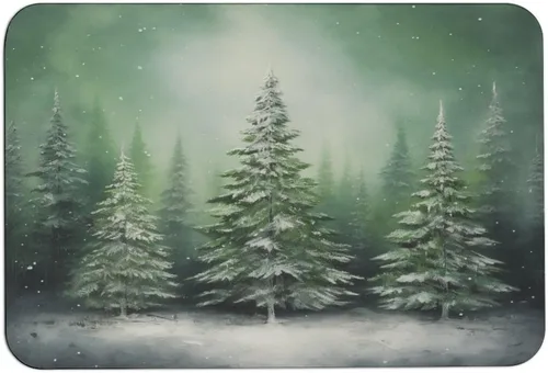 Vista 12 de Alfombra de baño de goma antideslizante de pino verde con copos de nieve, secado rápido, súper absorbente, ajuste fino debajo de la puerta, árboles