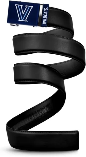 Vista 16 de Mission Belt Con licencia oficial de la NC Alabama Crimson Tide Crimson Tide (Cuero Negro)