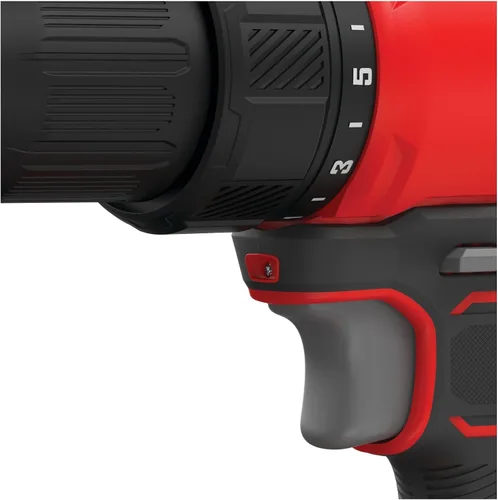 Vista 7 de CRAFTSMAN V20 - Kit de taladro/controlador inalámbricos (CMCD701C2)