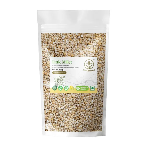 Vista 10 de Shiva Mijo orgánico de granero - 17.63 oz (500 g) de grano entero sin pulir