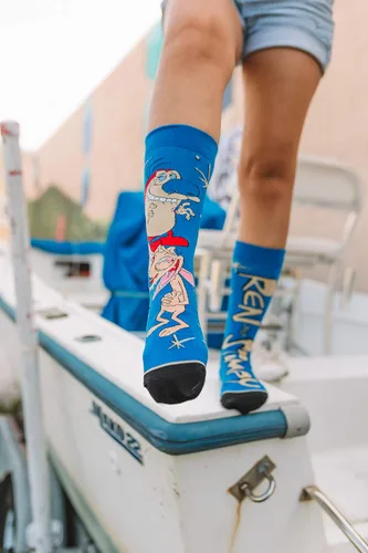 Vista 8 de Odd Sox Nickelodeon Socks for Men Women Fun Retro 90s Nick Cartoon Assorted Prints Large