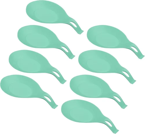 Vista 30 de uxcell Soporte de cuchara de silicona, 7.68 x 3.74 pulgadas, resistente al calor, soporte para utensilios de cocina, espátula, soporte para cucharón