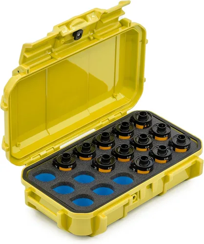 Vista 11 de Evergreen Estuche de almacenamiento de película de 1.378 in Capacidad para 18 rollos Conserva y protege tu película Impermeable, a prueba