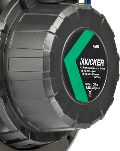 Vista 5 de KICKER Altavoces marinos blancos de 6.5" (cantidad 8) 4 pares de altavoces de repuesto OEM Eight white 6.5 in marine OEM replacement speakers