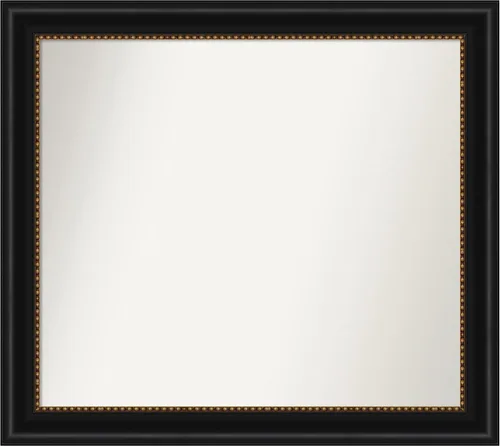 Vista 261 de Amanti Art Espejo personalizado, gran espejo de baño estrecho, espejo de pared o espejo de tocador de baño sobre el fregadero (24 x 24 pulgadas)