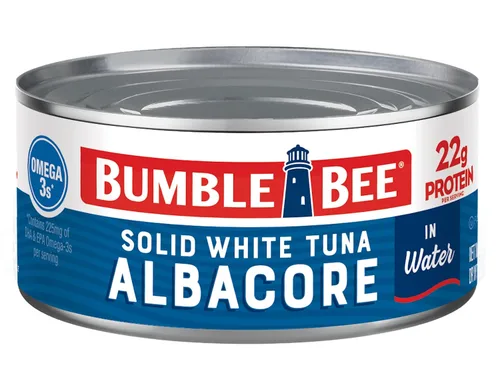 Vista 10 de Bumble Bee Atún blanco sólido en agua, paquete de 3, 9 onzas