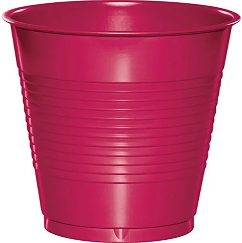 Vista 10 de Creative Converting 28157081 - 20 vasos de plástico Touch of Color, 16 onzas, azul pastel