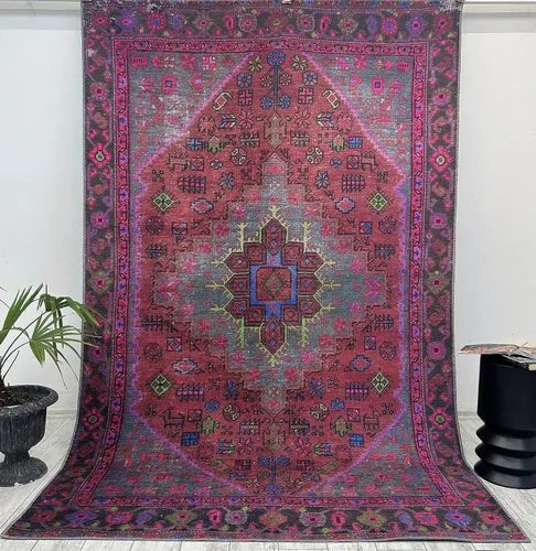 Vista 9 de Alfombra de área de diseño morado, alfombra de entrada, alfombra con estampado floral de animales, alfombra decorativa, fácil de limpiar, alfombra