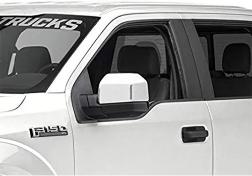 Vista 2 de Accesorios de calidad Triple cromo plateado completo espejo cubiertas compatibles con Ford F150