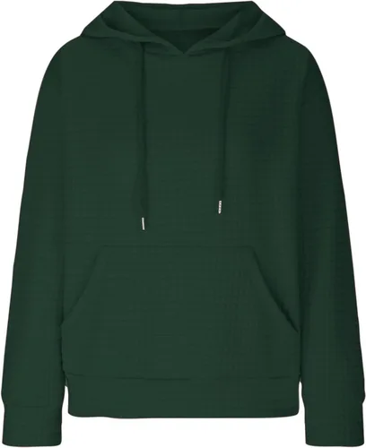 Vista 7 de Ceboyel Sudaderas con capucha de punto gofre para mujer, sudaderas con cordón de ajuste, suéteres casuales de moda, cómodos trajes de otoño