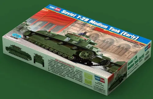 Vista 7 de Hobby Boss T-28 Tanque medio temprano soviético