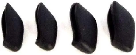 Vista 3 de Galaxy - Almohadillas de nariz y orejeras para Oakley Flak Jacket XLJ, color negro