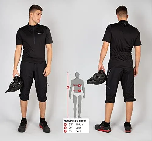 Vista 4 de Endura Hummvee - Camiseta de ciclismo de manga corta para hombre