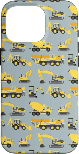 Vista 20 de Fun Construction Vehicles Truck Pattern Case for iPhone 17