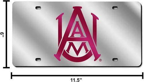Vista 6 de Rico Industries Placa de matrícula de metal con incrustaciones láser de Florida Gators de la NCAA